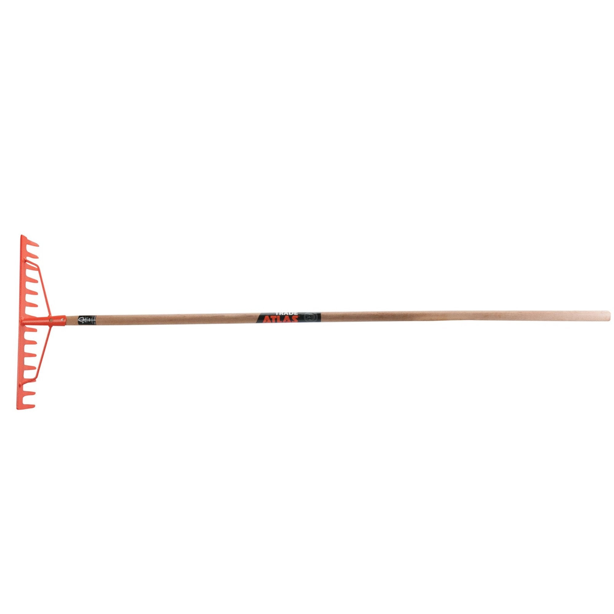 Atlas Trade Hardwood FSC® Handle 14T Brace Garden Rake