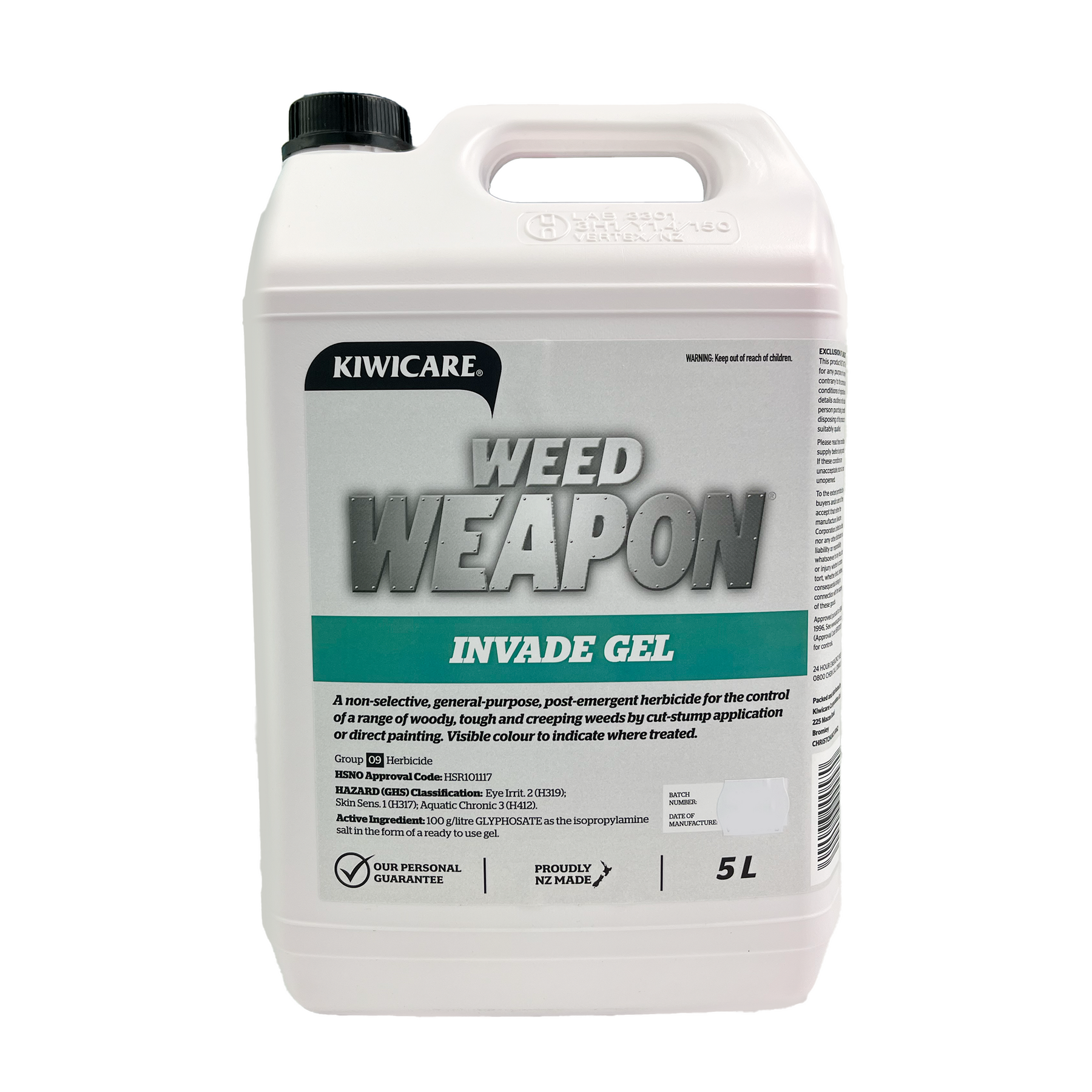 Weed Weapon Invade Gel