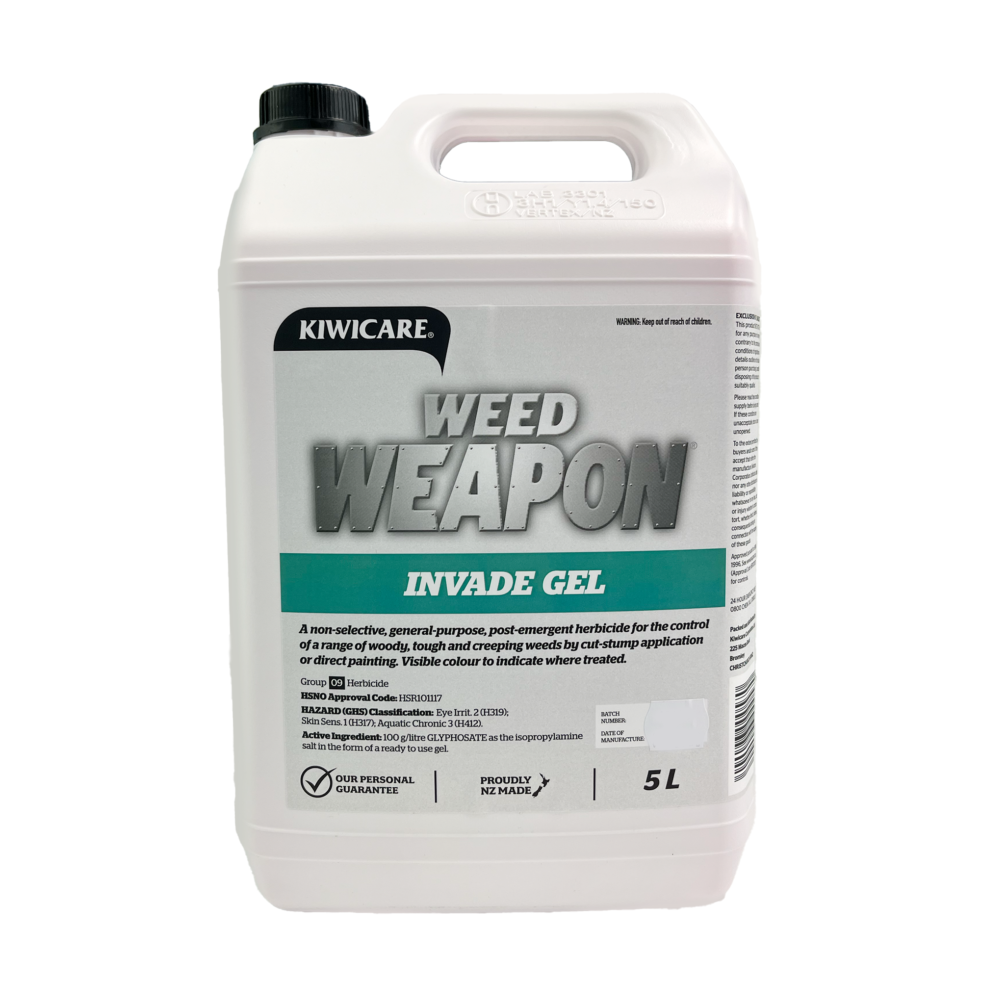 Weed Weapon Invade Gel